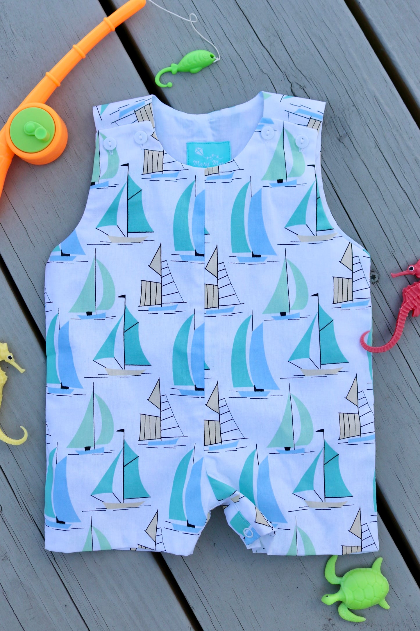 Sailboat Collection Infant + Toddler Boys Jon Jon Shortall