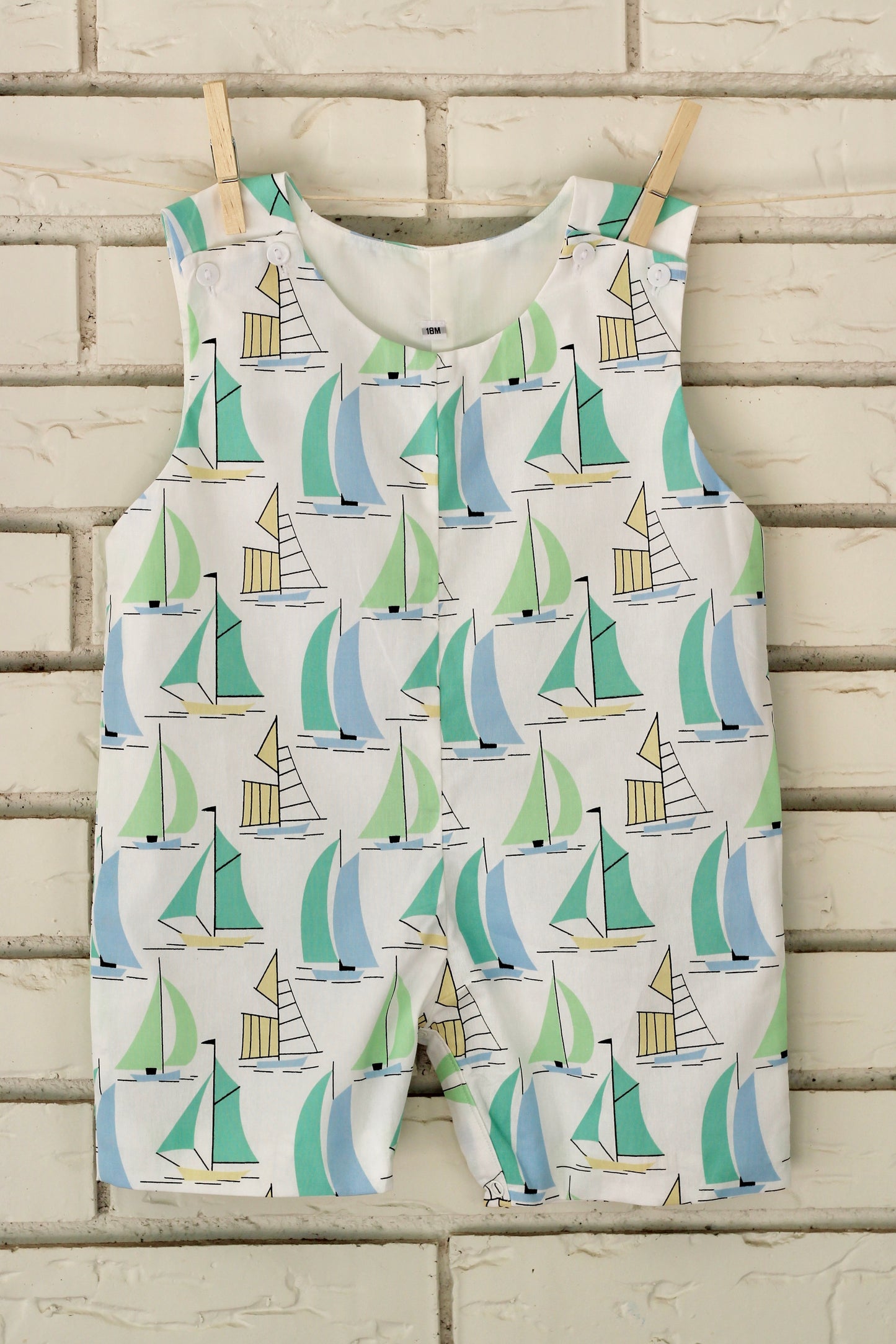 Sailboat Collection Infant + Toddler Boys Jon Jon Shortall