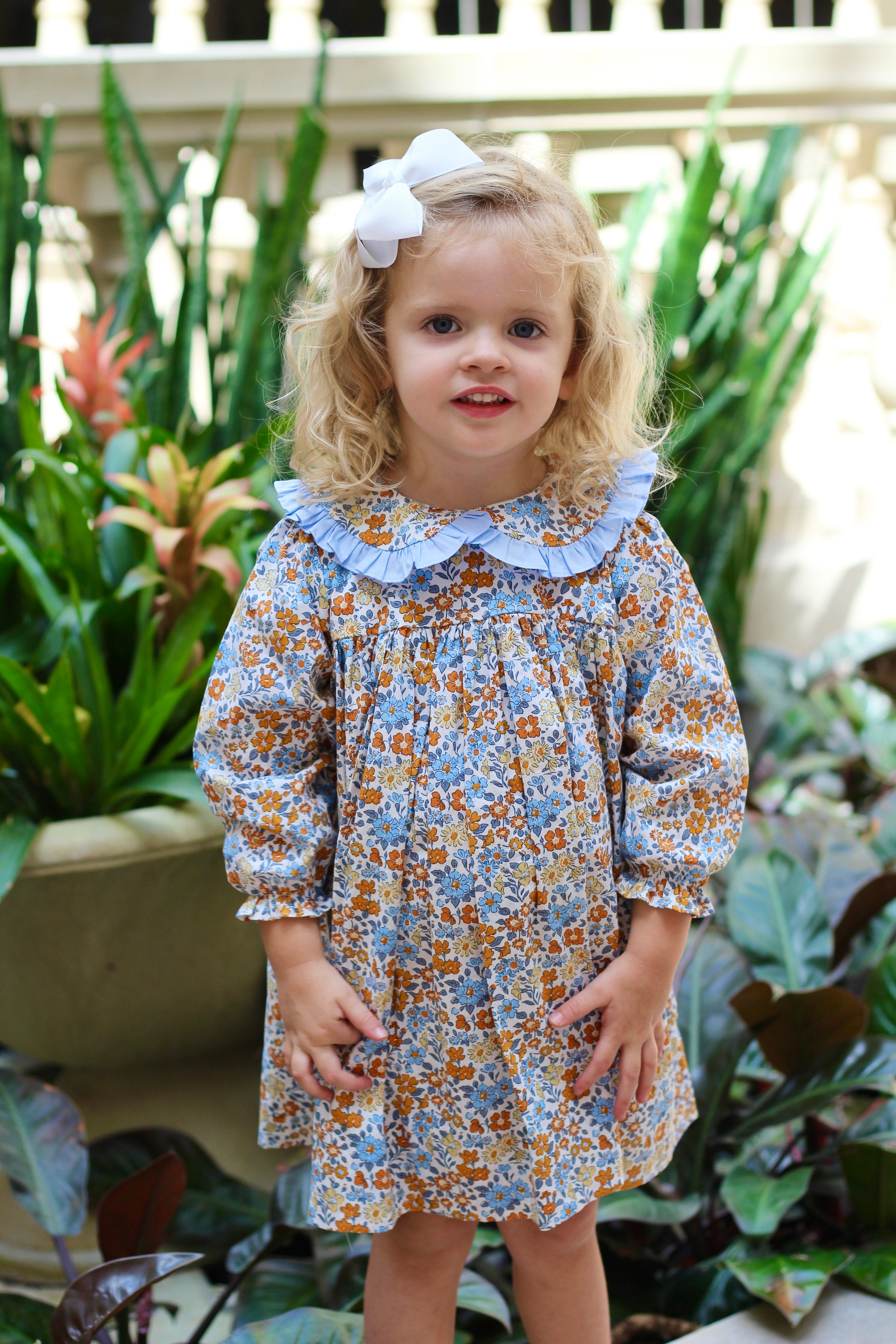 Girls Fall Floral Dress 5T Girls Fall Floral Dress 5T