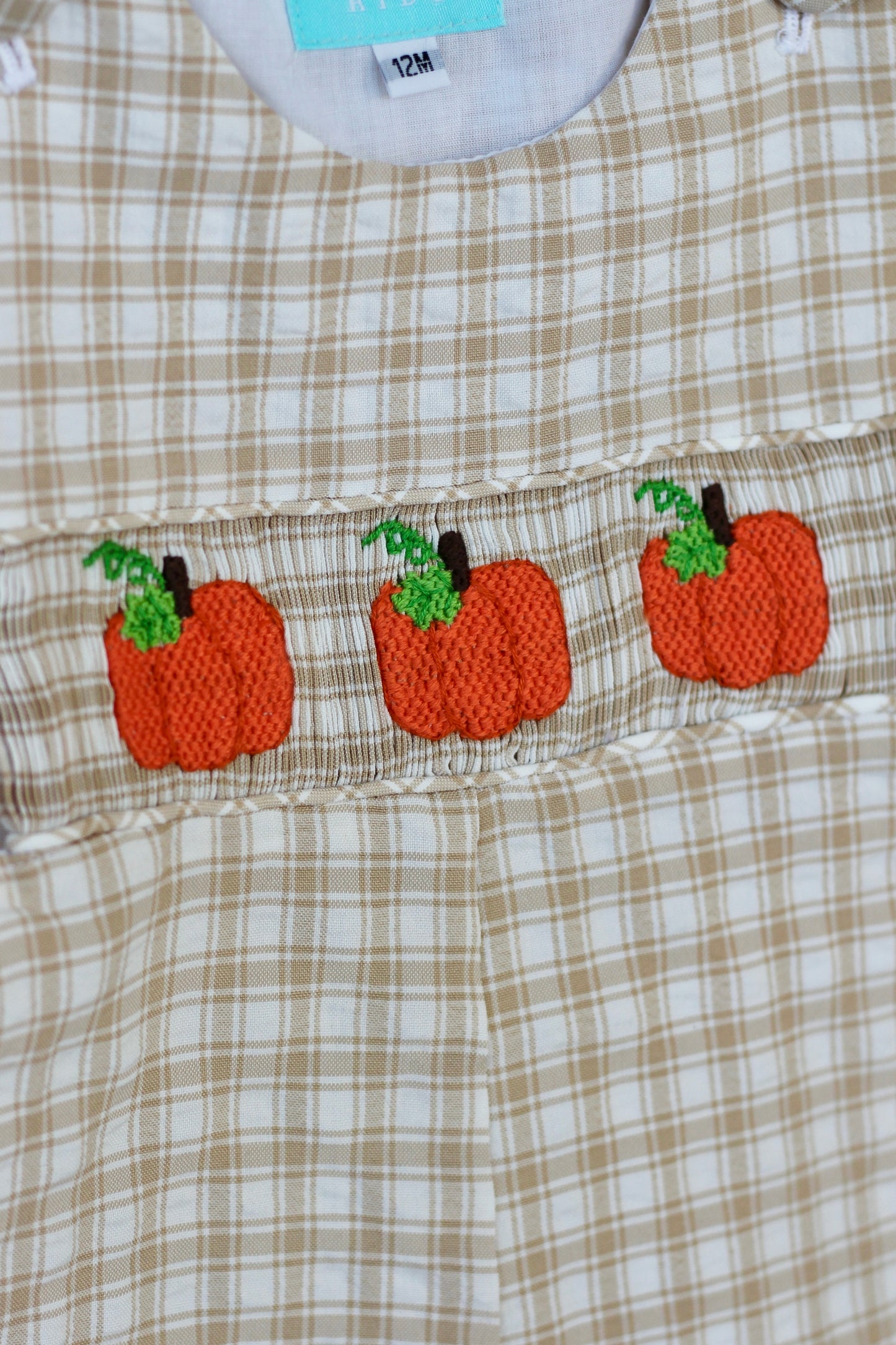 Pumpkin Collection Boys Smocked Longall